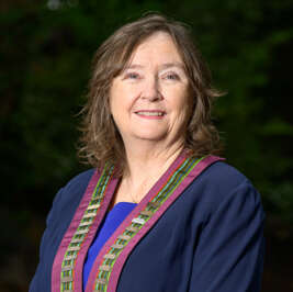A headshot of Institute of Physics Council member Dr Yvonne Kavanagh smiling