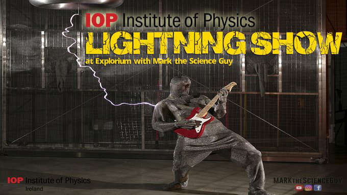 IOP Lightning Show at Explorium with Mark the Science Guy.