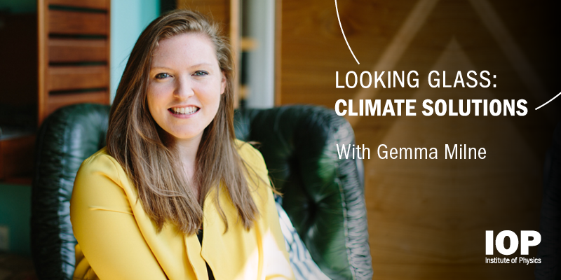 Gemma Milne, host of Looking Glass: Climate Solutions